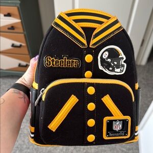 NFL Kids Backpack - Black and Yellow